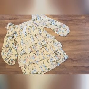 NWT Madden Girl floral ruffle dress